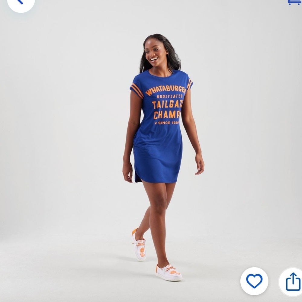 Whataburger tailgate jersey dress